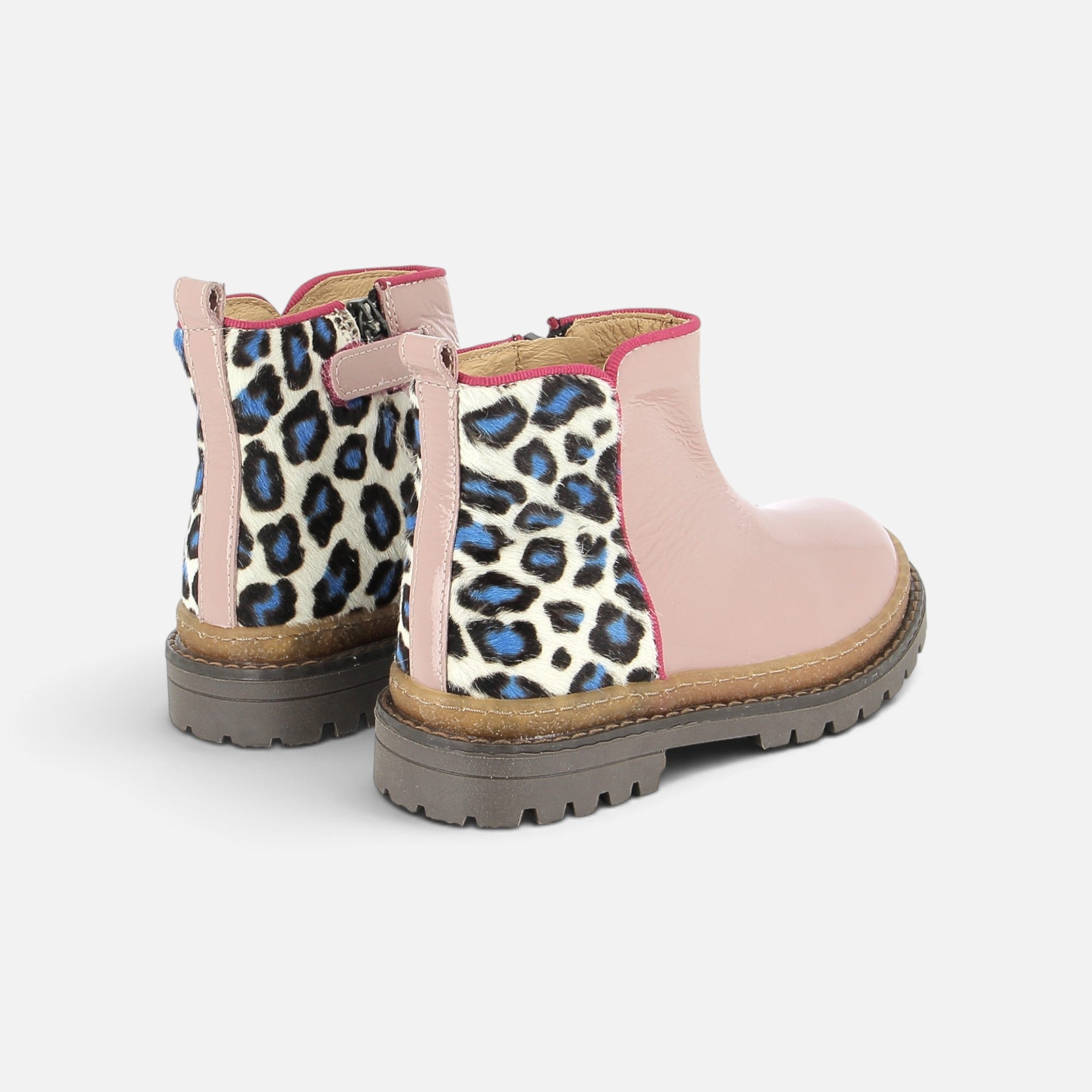 pom-d-api-wall-boots-vernis-kamari-fushia-bianco-bleu-boots-fille image 2