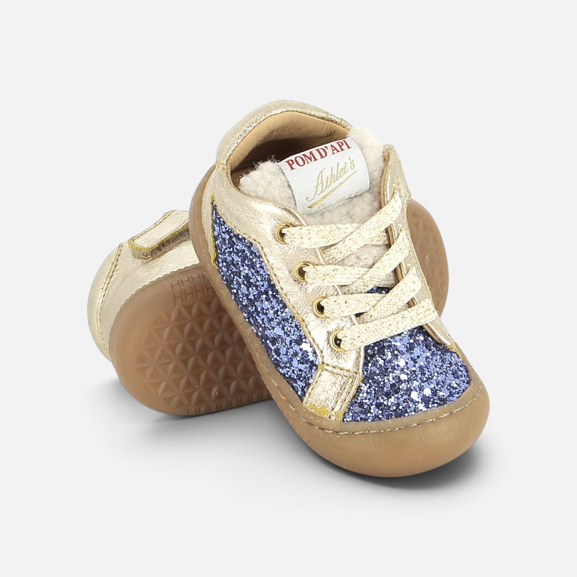 pom-d-api-yaka-star-chaussure-premiers-pas-fille-barefoot-dor image 2