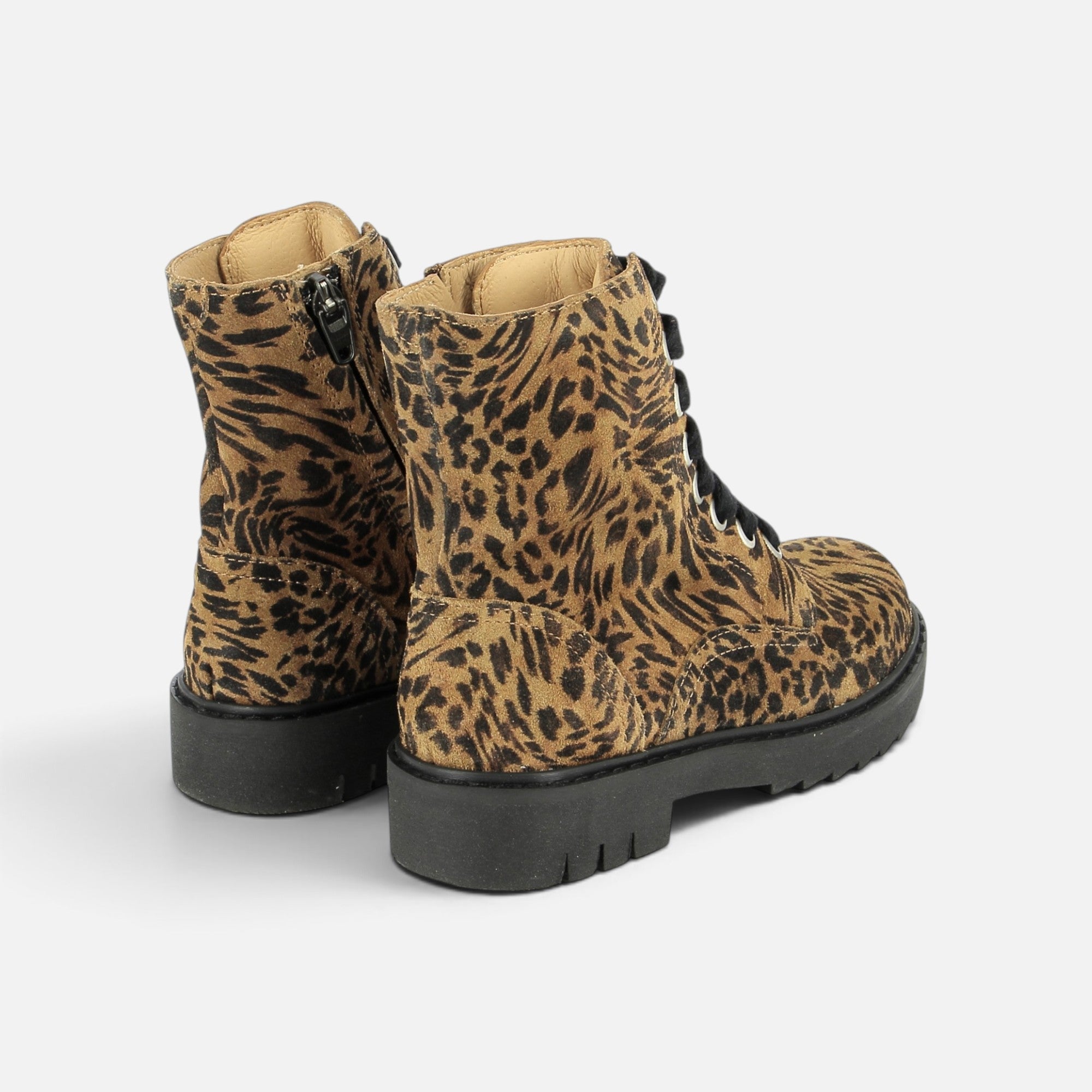pom-d-api-sid-ranger-boots-l-opard-naturel-semelle-noire-zip image 3