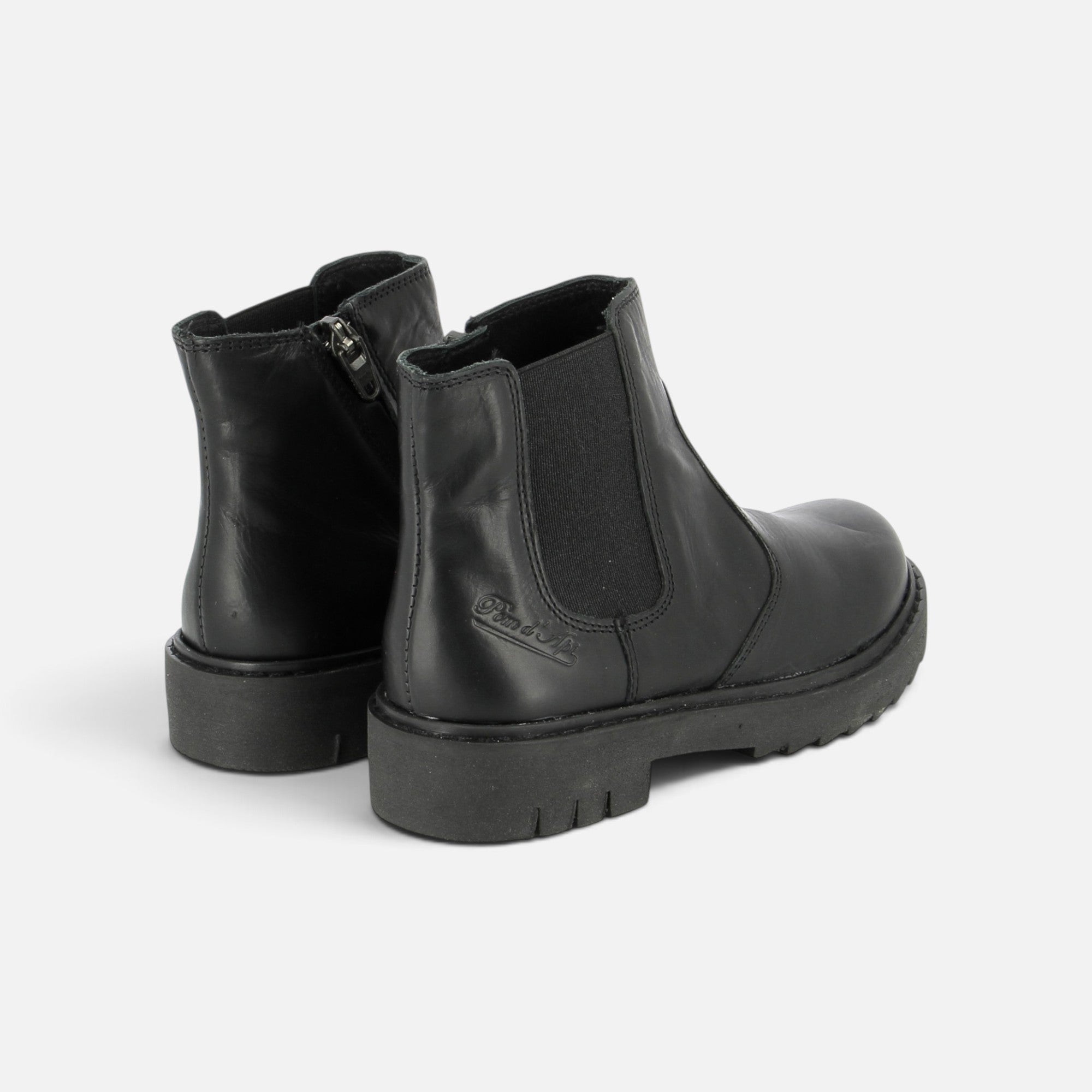 pom-d-api-sid-jodzip-boots-ranger-noir-semelle-noire image 2