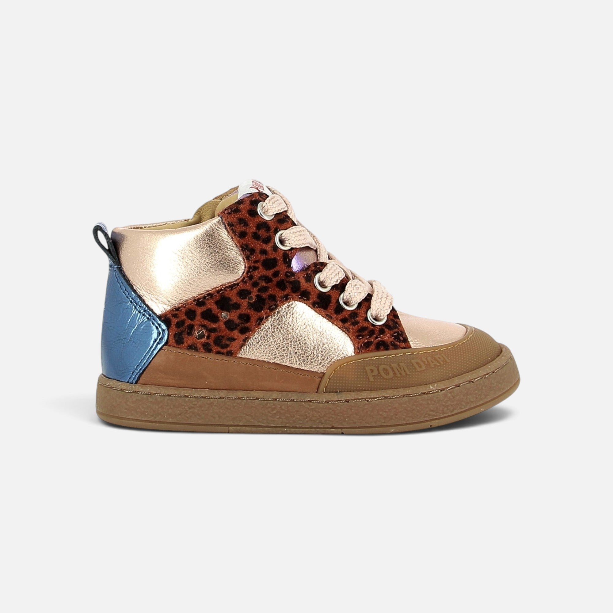 pom-d-api-mousse-bump-basket-fille-cuivre-rouille-leo image 4