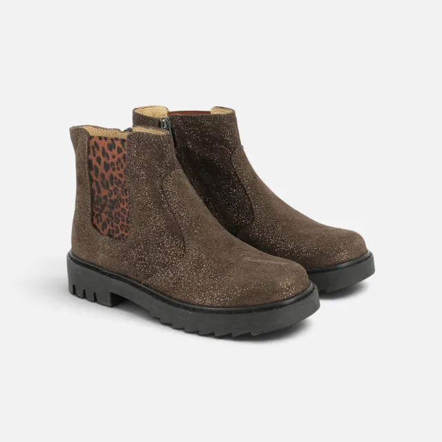 pom-d-api-sid-jodzip-specks-boots-fille-marron-dark-caf image 1