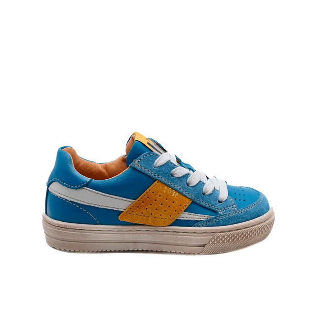 babybotte-karson-chaussure-gar-on-lacets-bleu image 1