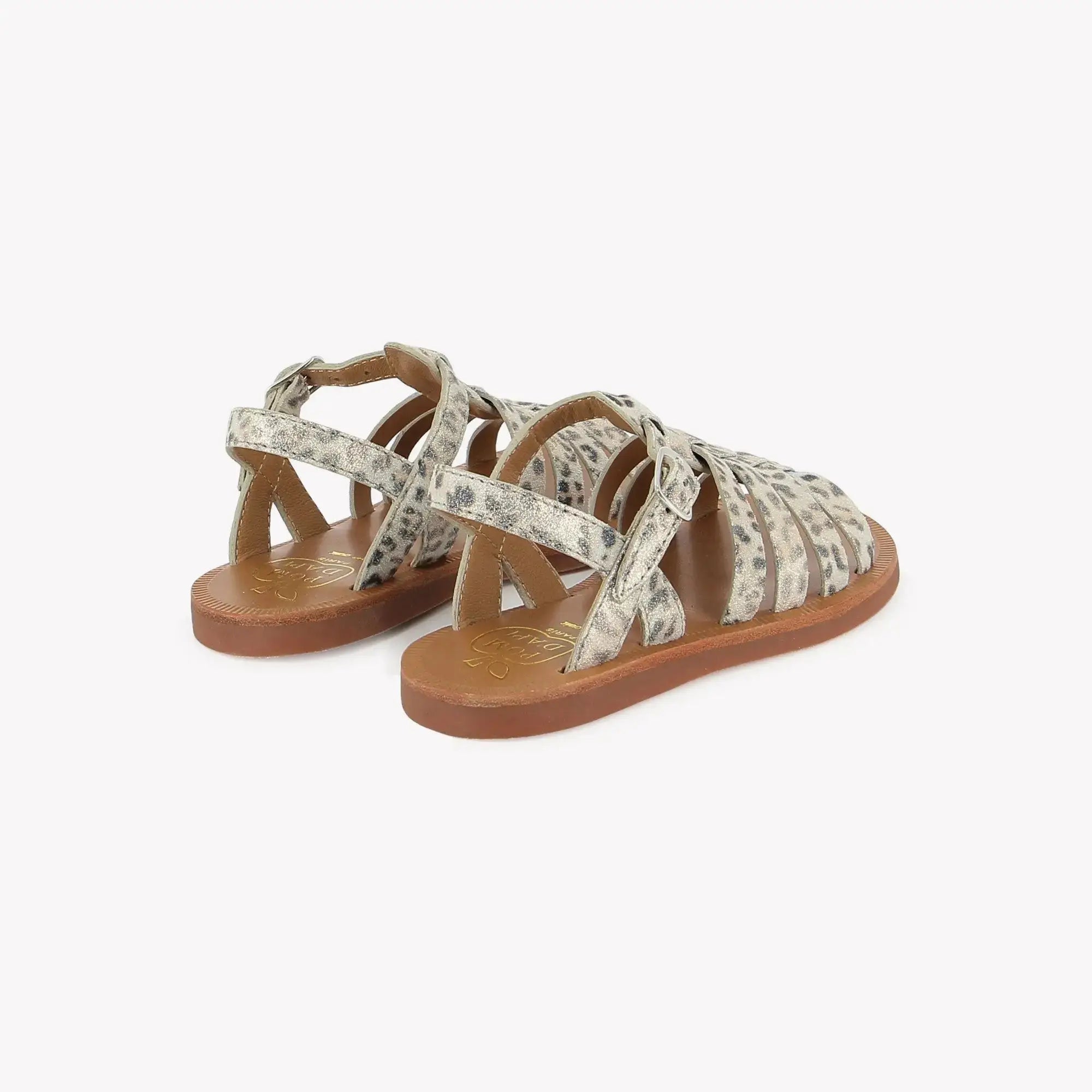 pom-d-api-plagette-strap-sandale-cuir-fille-bianco-platino image 4