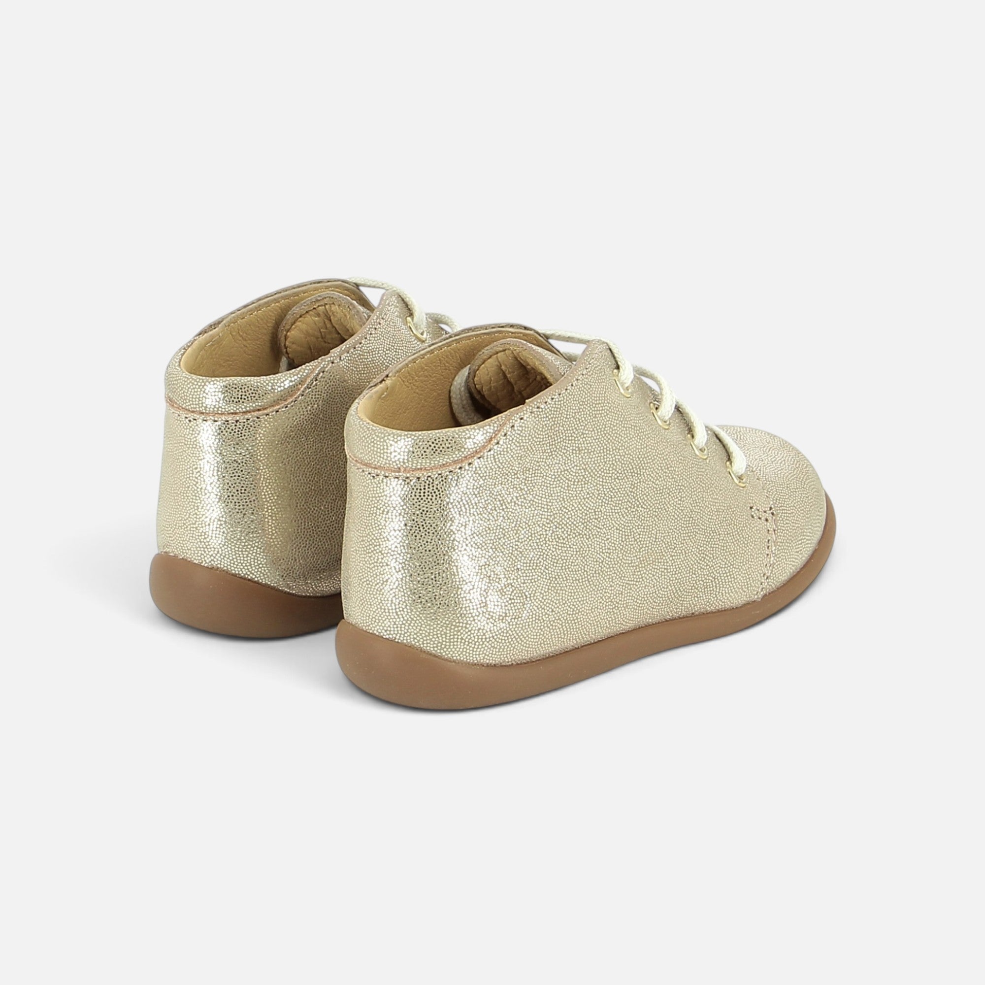 pom-d-api-stand-up-bottine-premiers-pas-fille-sand-velours-paillette-anti-twist image 2