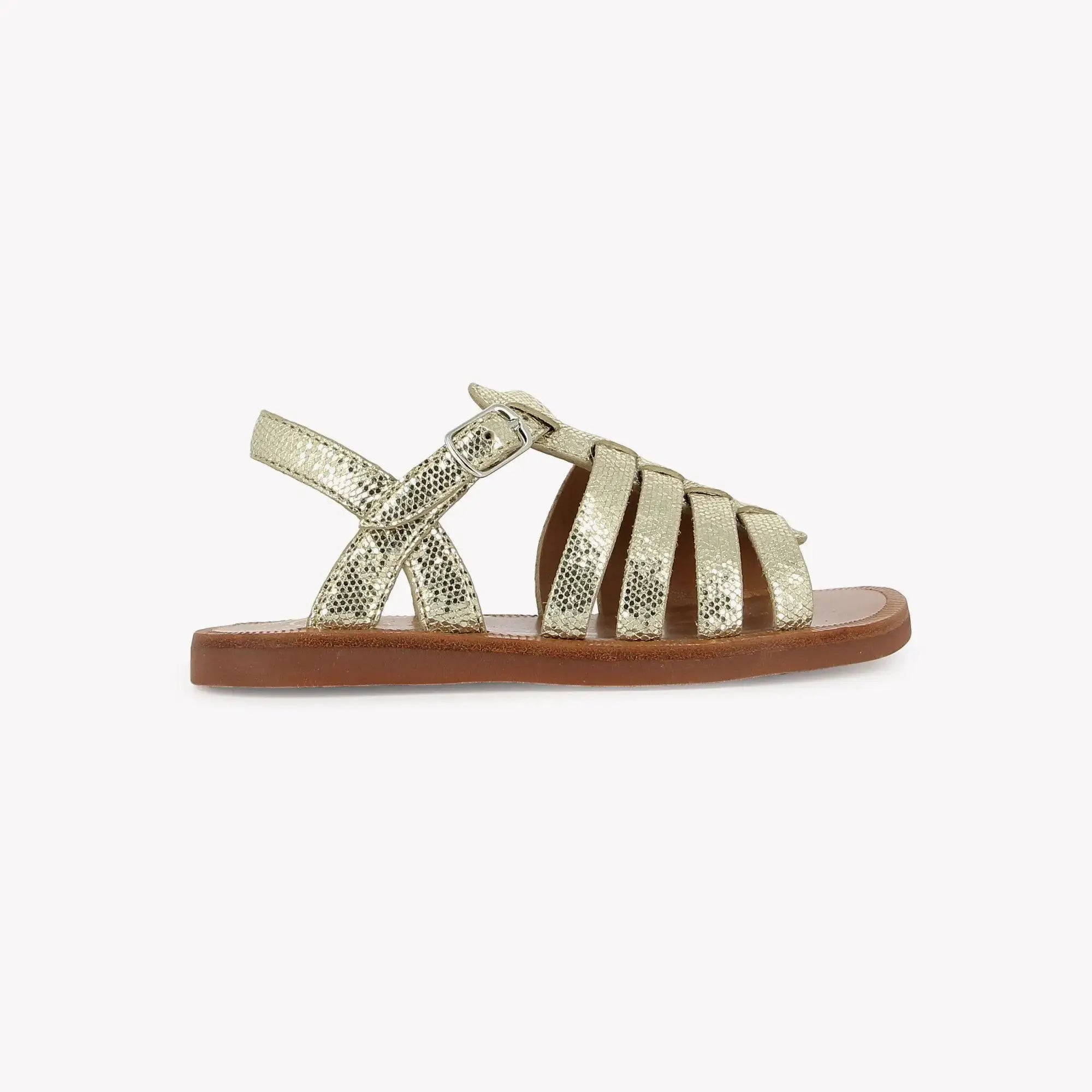 pom-d-api-plagette-strap-sandale-fille-platine-milos image 4