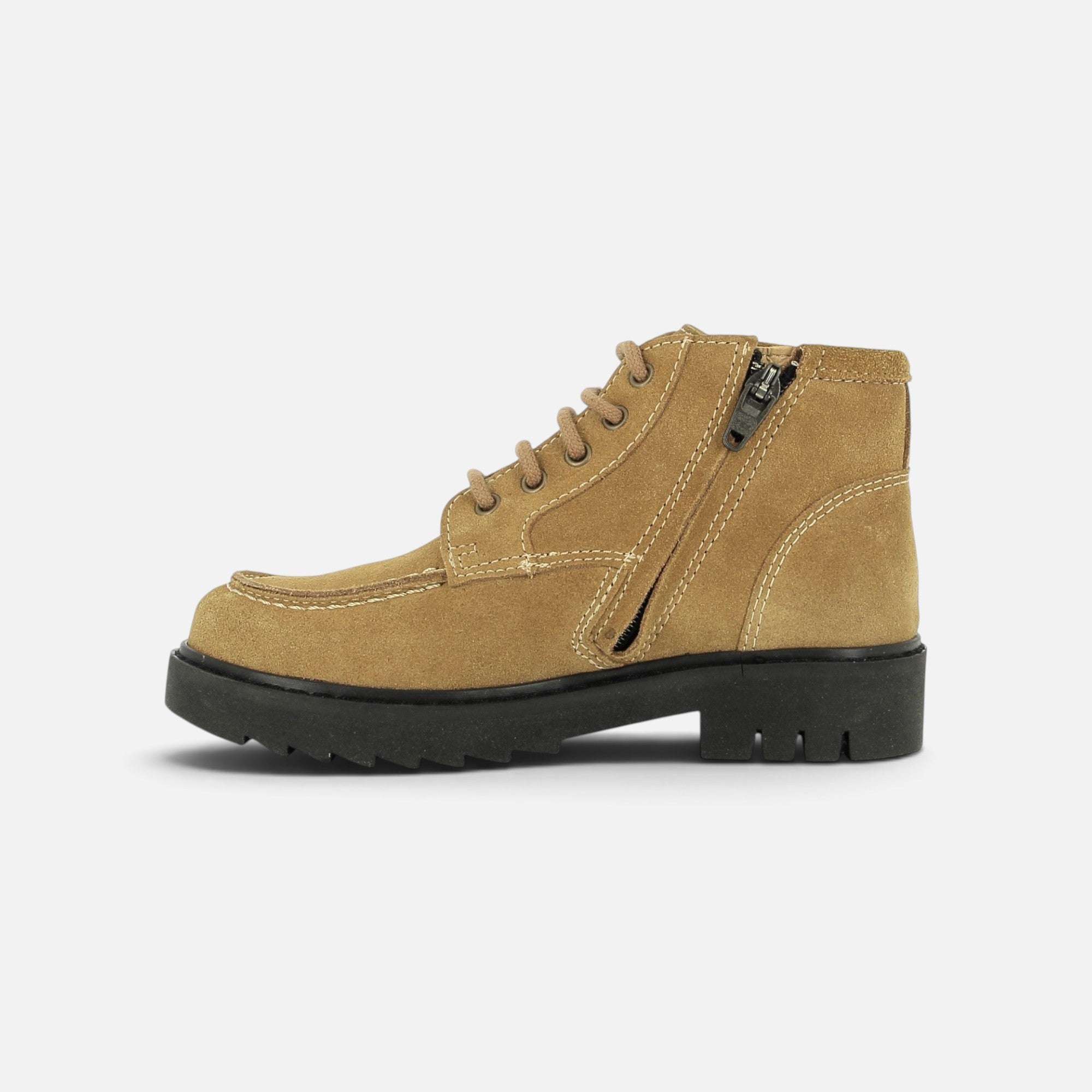 pom-d-api-sid-lace-plato-chaussure-caramel-semelle-noire image 5