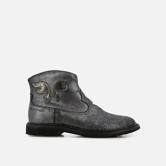 pom-d-api-billy-west-sl-bottine-enfant-cuir-velours-noir image 1
