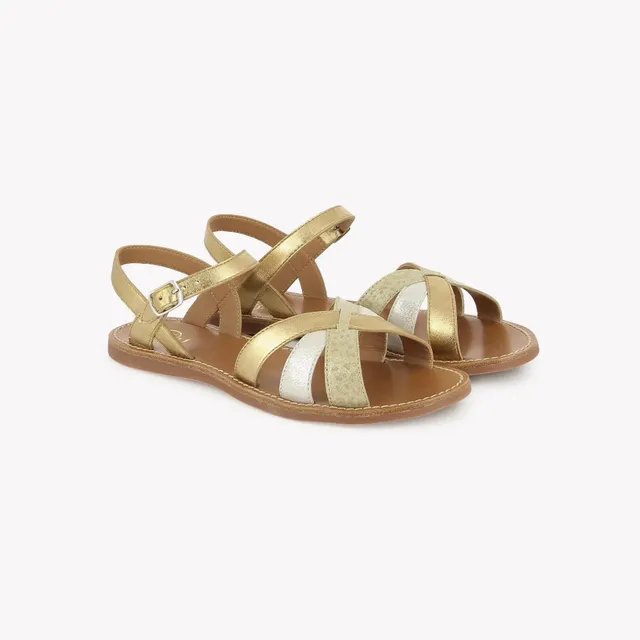 pom-d-api-plage-curv-retro-sandale-dor-platino-craie-31-40 image 1