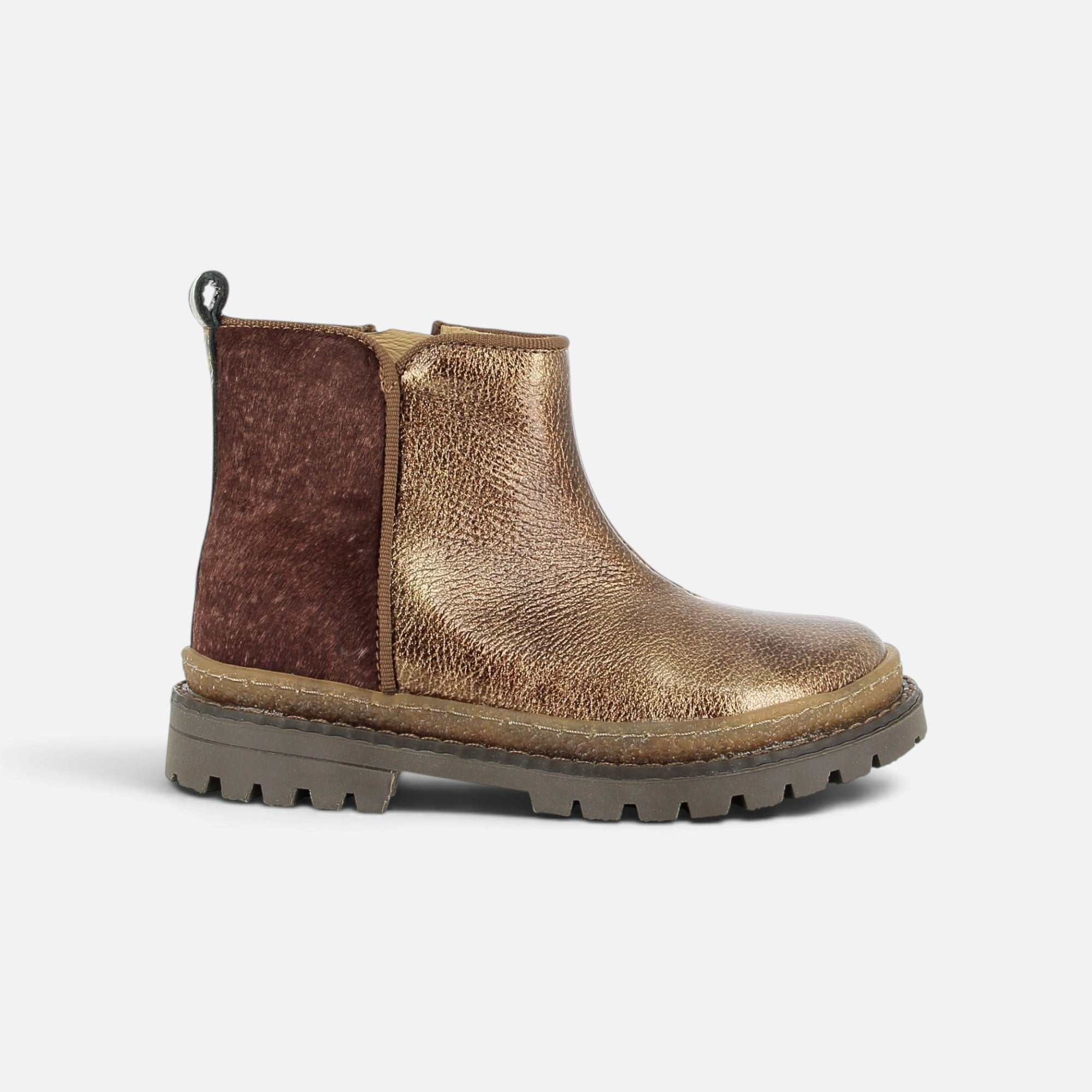 pom-d-api-wall-boots-fille-cuir-sabbia-marron-bi-mati-re image 4