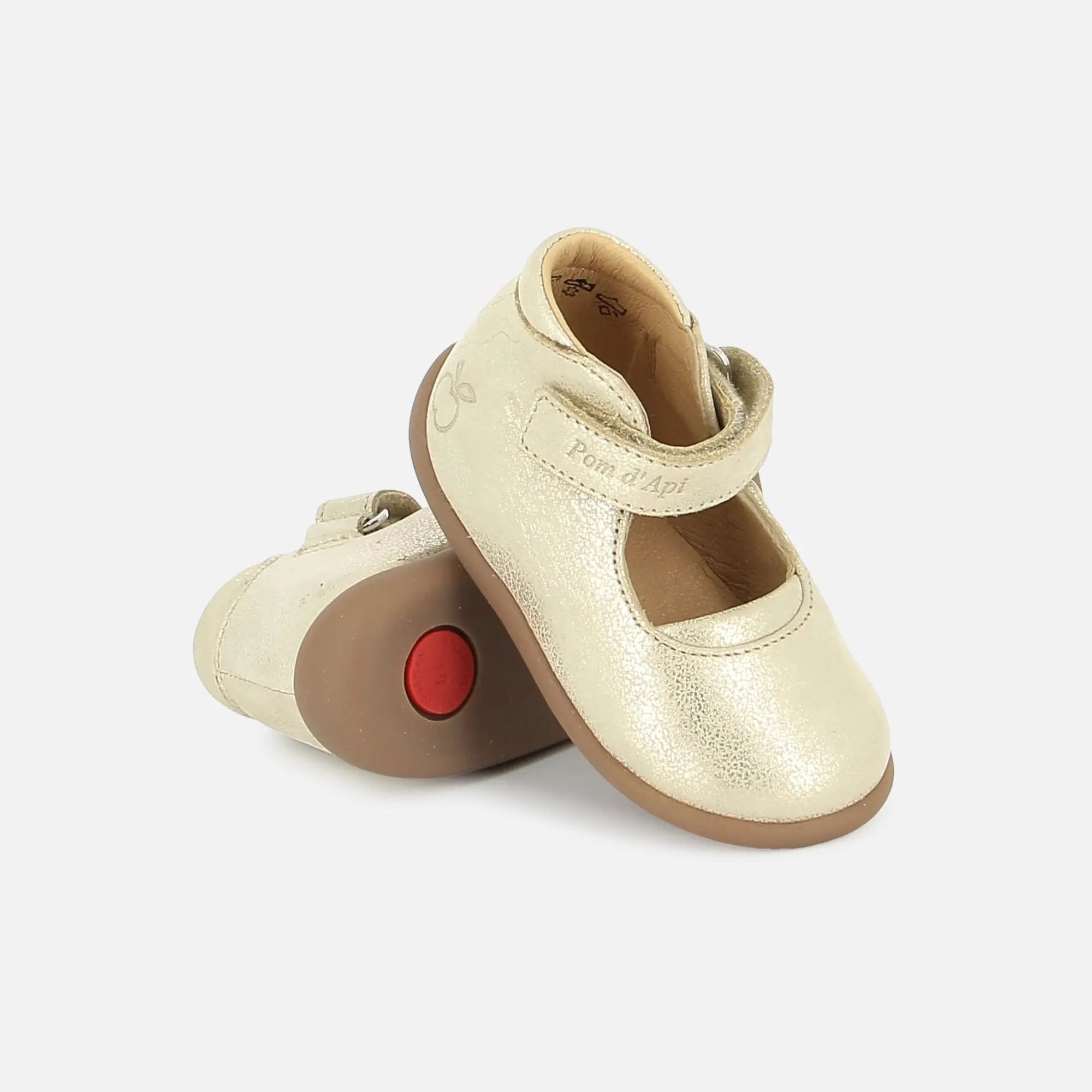 pom-d-api-stand-up-mary-chaussure-premiers-pas-dor-m-tallis image 2