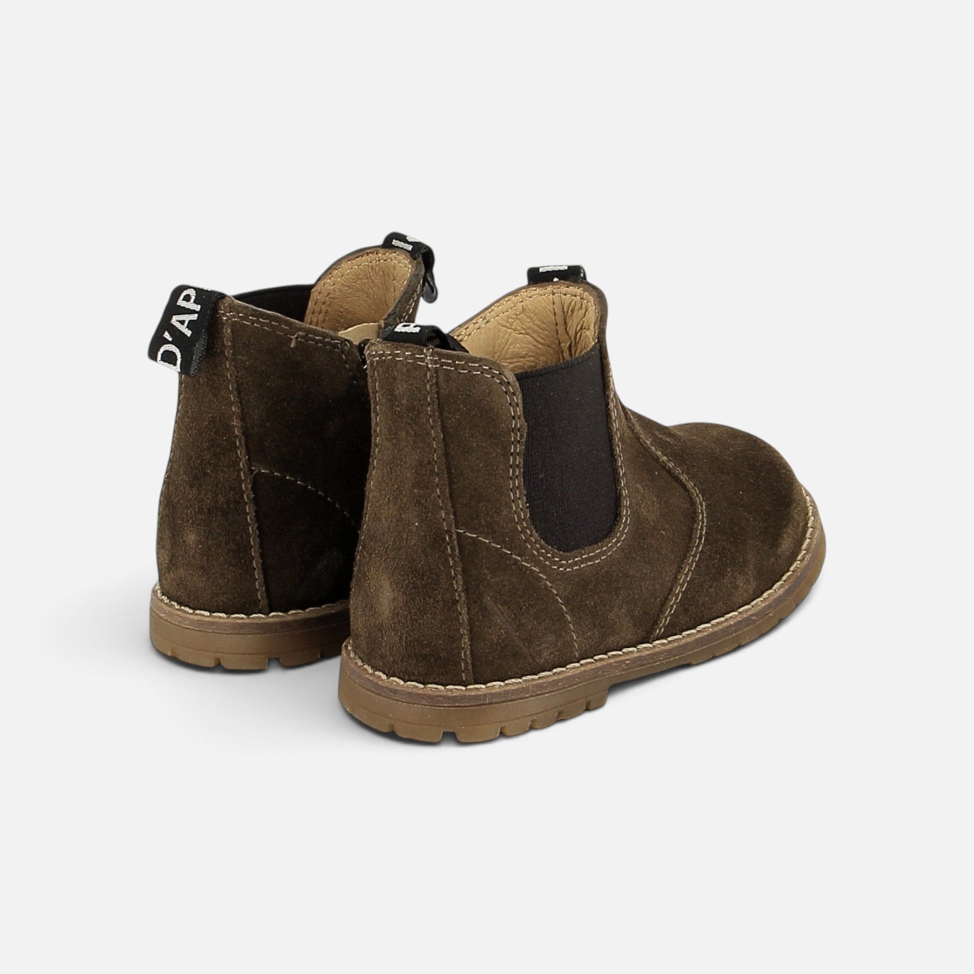 pom-d-api-bob-zip-boots-chelsea-gar-on-vert-velours-mousse image 3