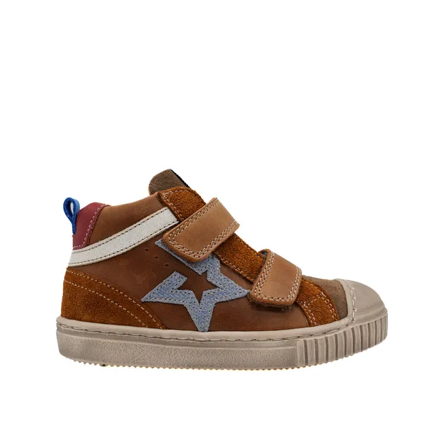 babybotte-karlos-chaussure-gar-on-velcro-cognac image 1