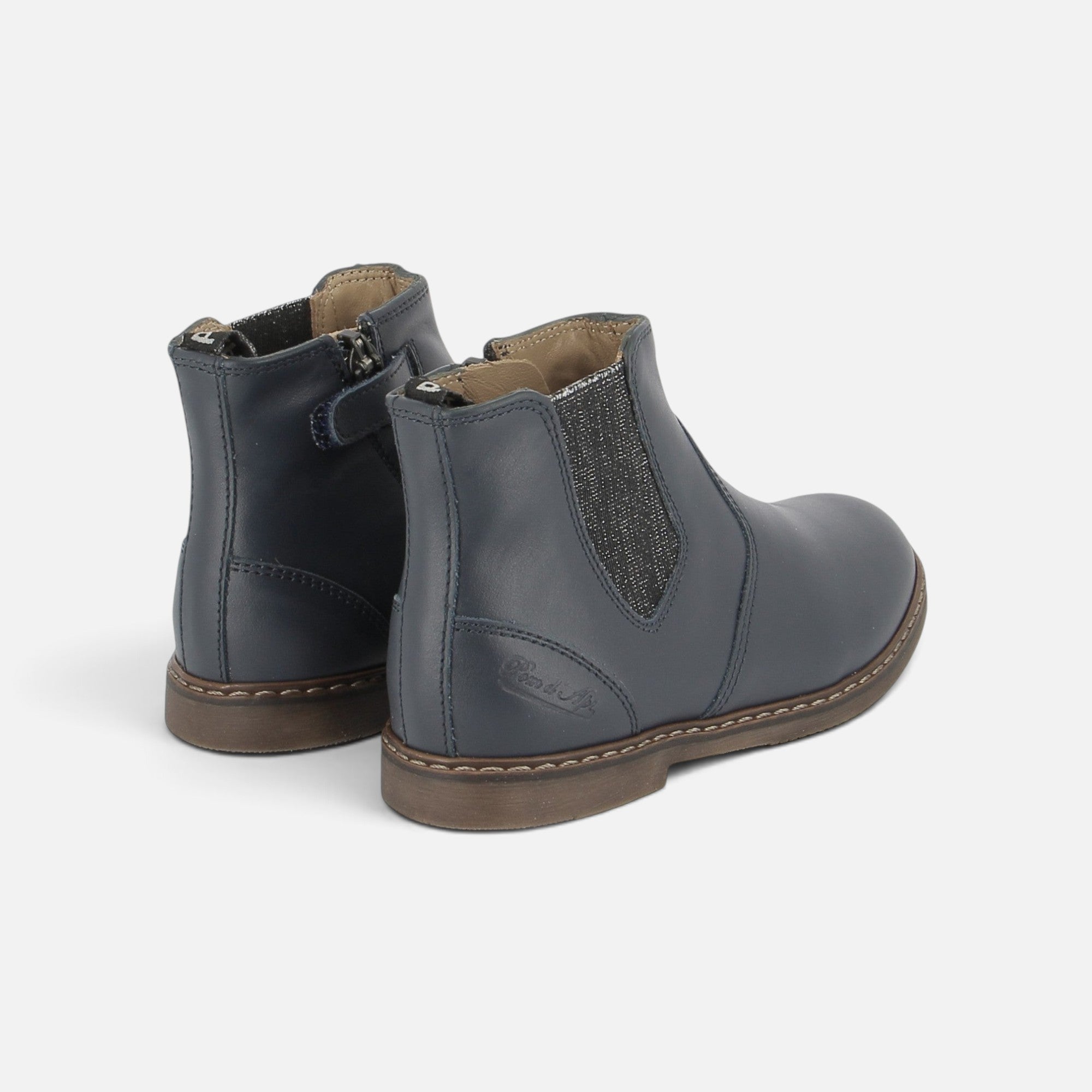 pom-d-api-city-jodzip-bottine-fille-cuir-marine image 2