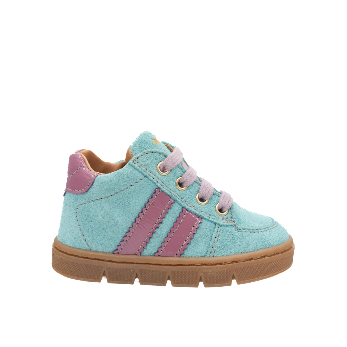 babybotte-farella-bleu-clair-chaussure-b-b-fille-lacets-et-zip image 1