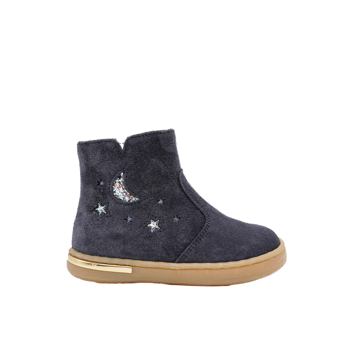 babybotte-adhara-bottine-premiers-pas-fille-zip-bleu-velours image 1