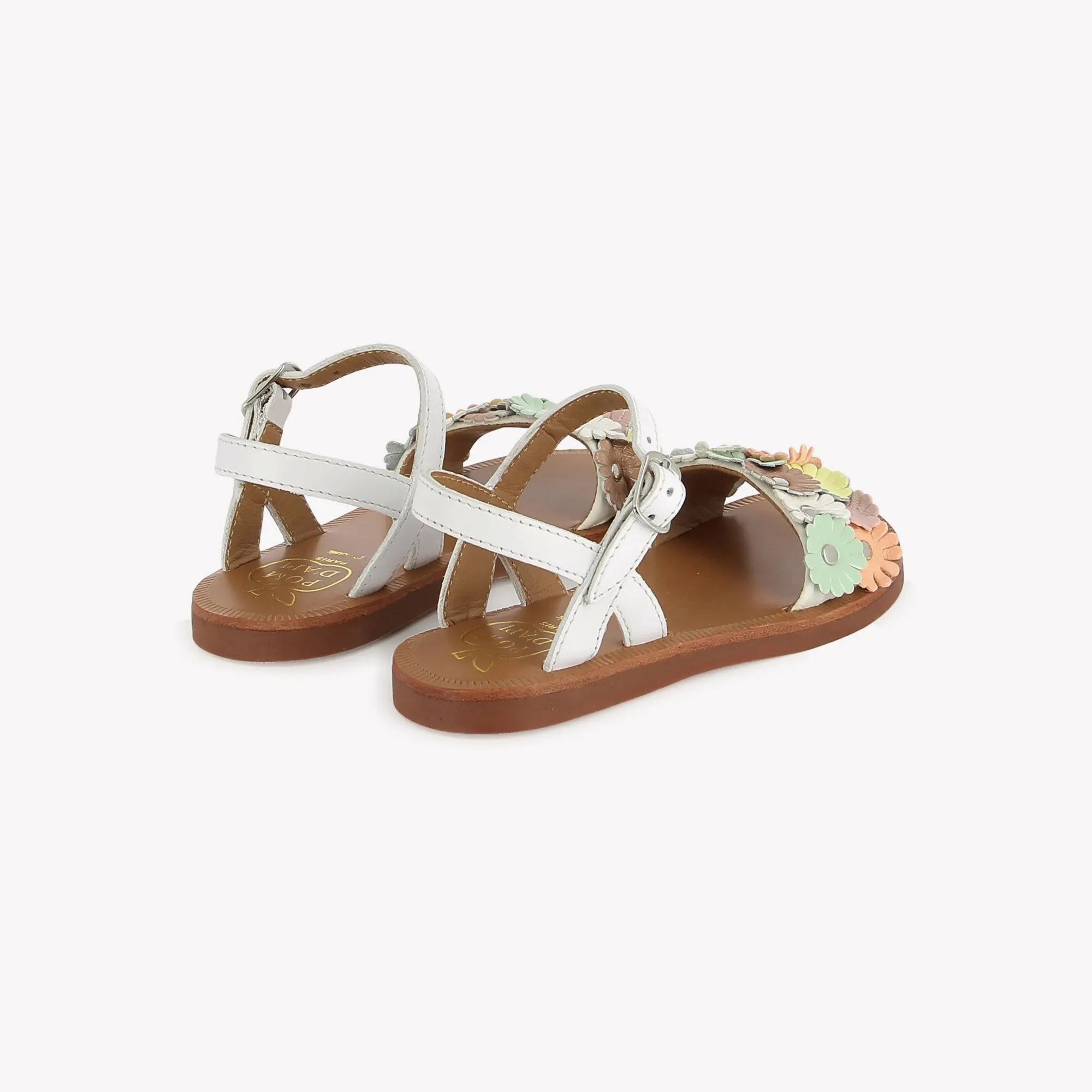 pom-d-api-plagette-multi-flo-sandales-enfant-nappa-blanc-pastel-fille image 3