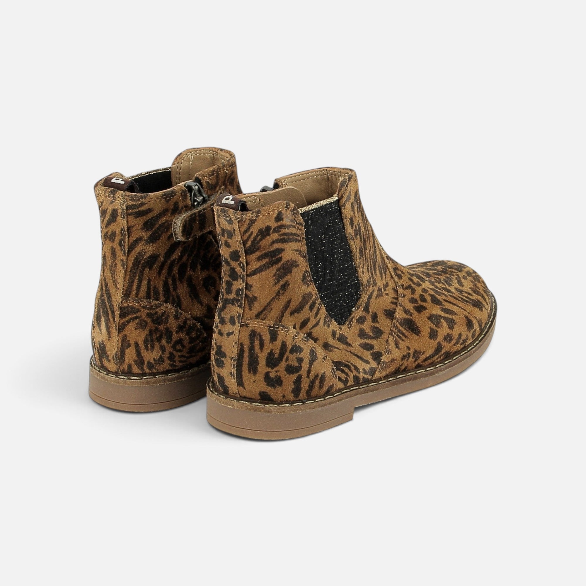 pom-d-api-trip-new-jodzip-chelsea-boot-fille-savana-naturel-l-opard image 2