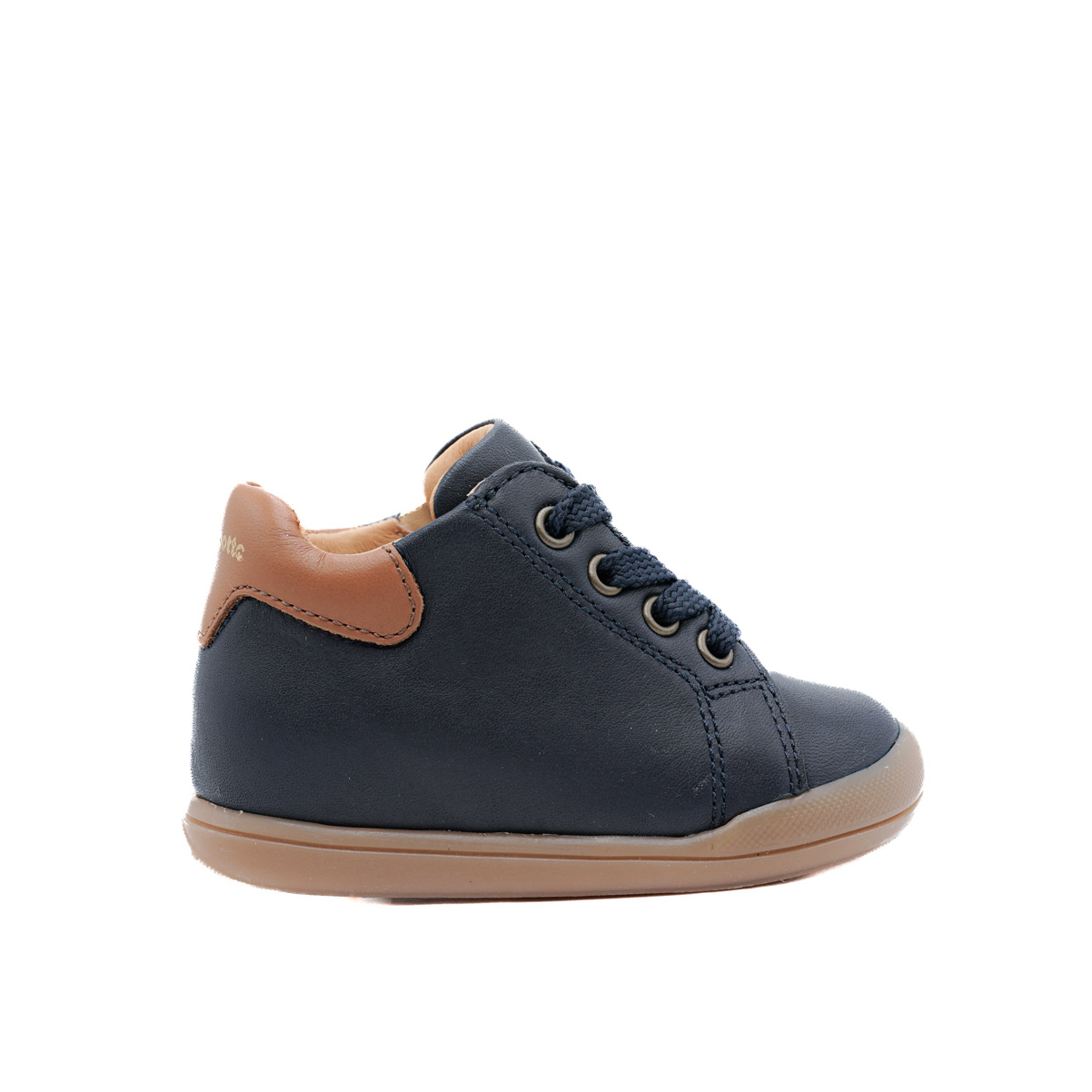 babybotte-fidji-zip-blue-chaussure-b-b-gar-on-cuir-bleu-premiers-pas image 1