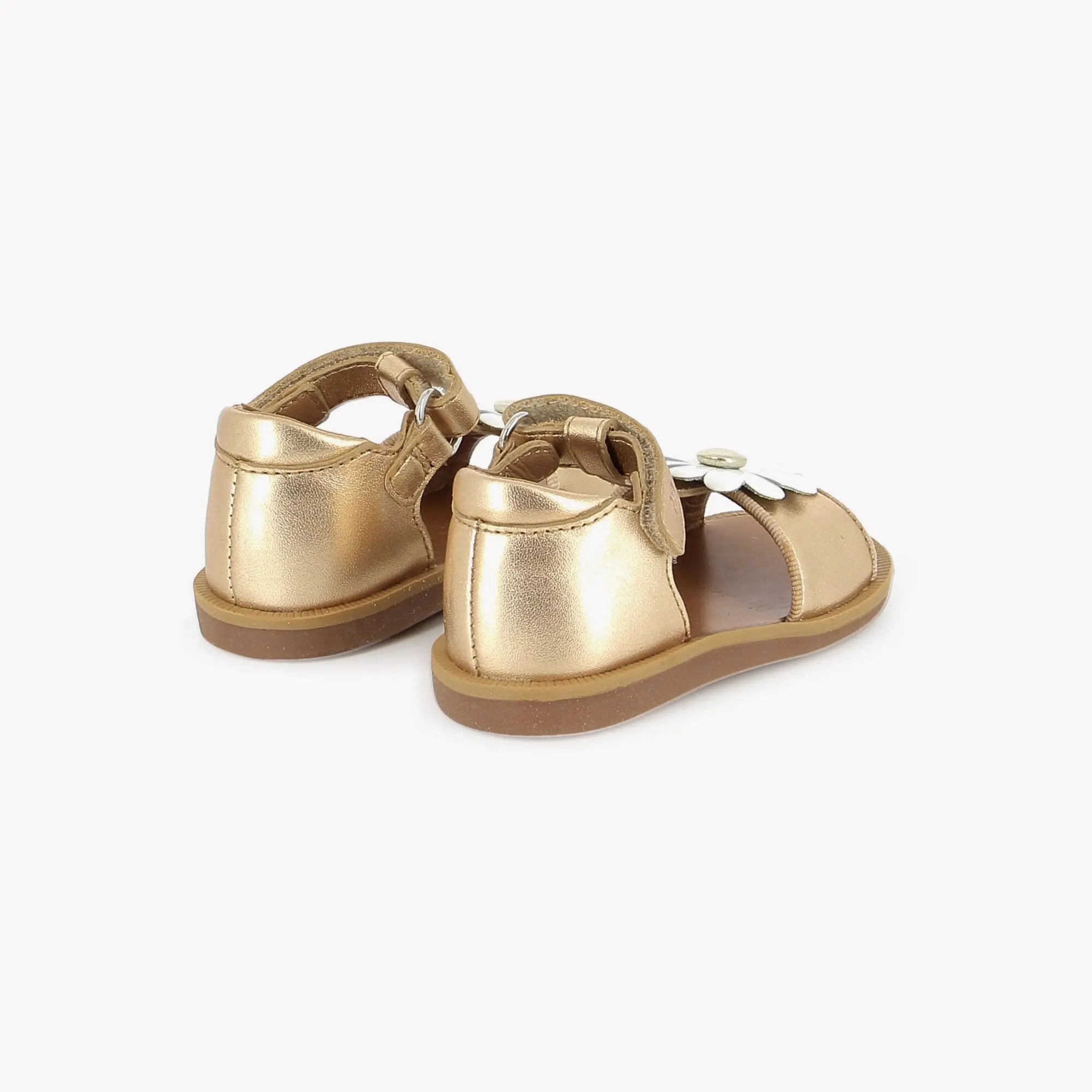 pom-d-api-poppy-big-flo-sandale-premiers-pas-fille-ivory image 3