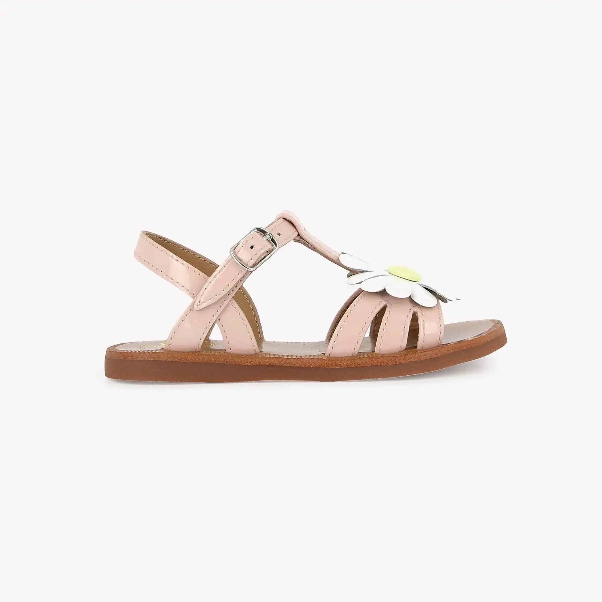 pom-d-api-plagette-big-flo-sandale-enfant-vernis-pink image 4