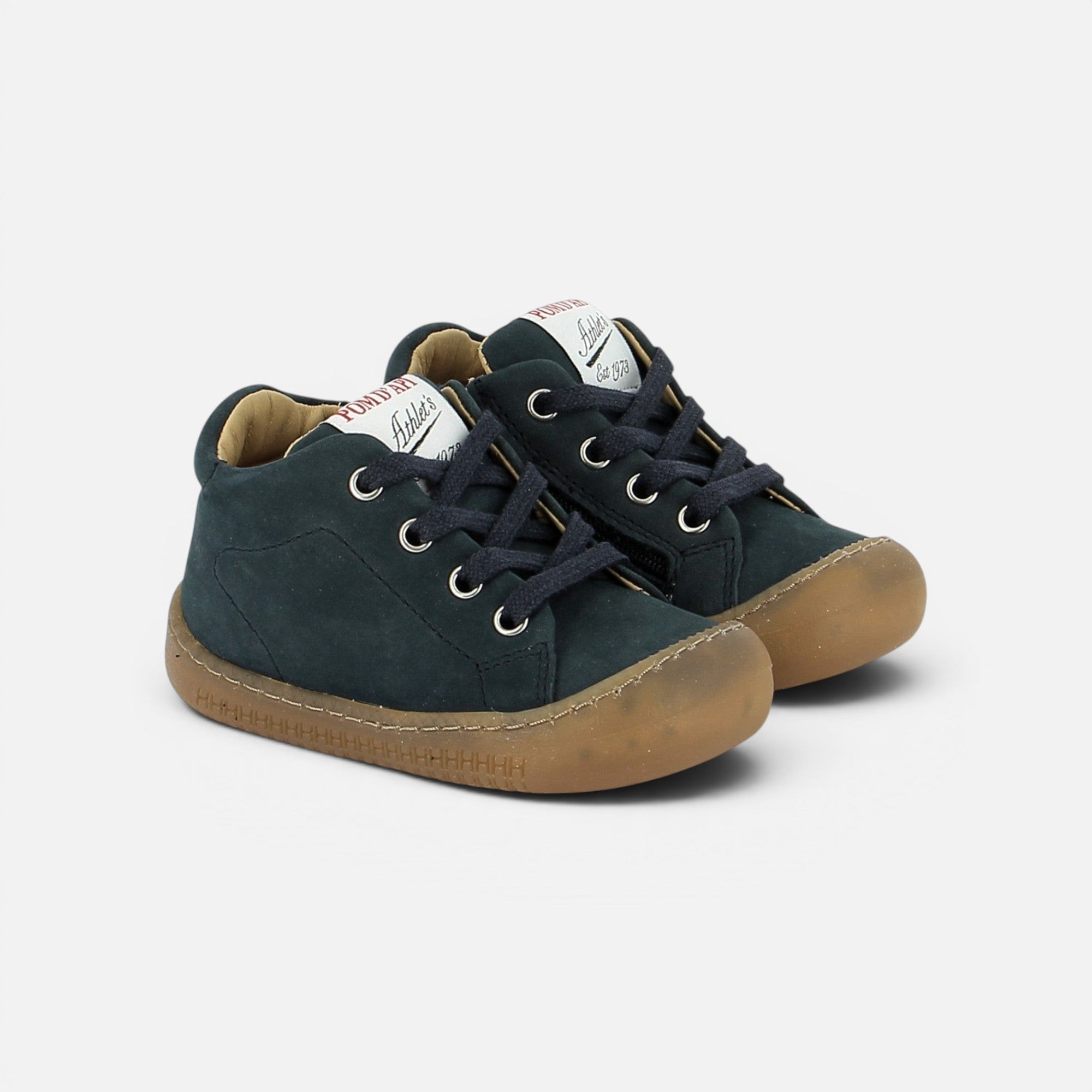 pom-d-api-yaka-walk-chaussure-premiers-pas-gar-on-navy-nubuck image 1
