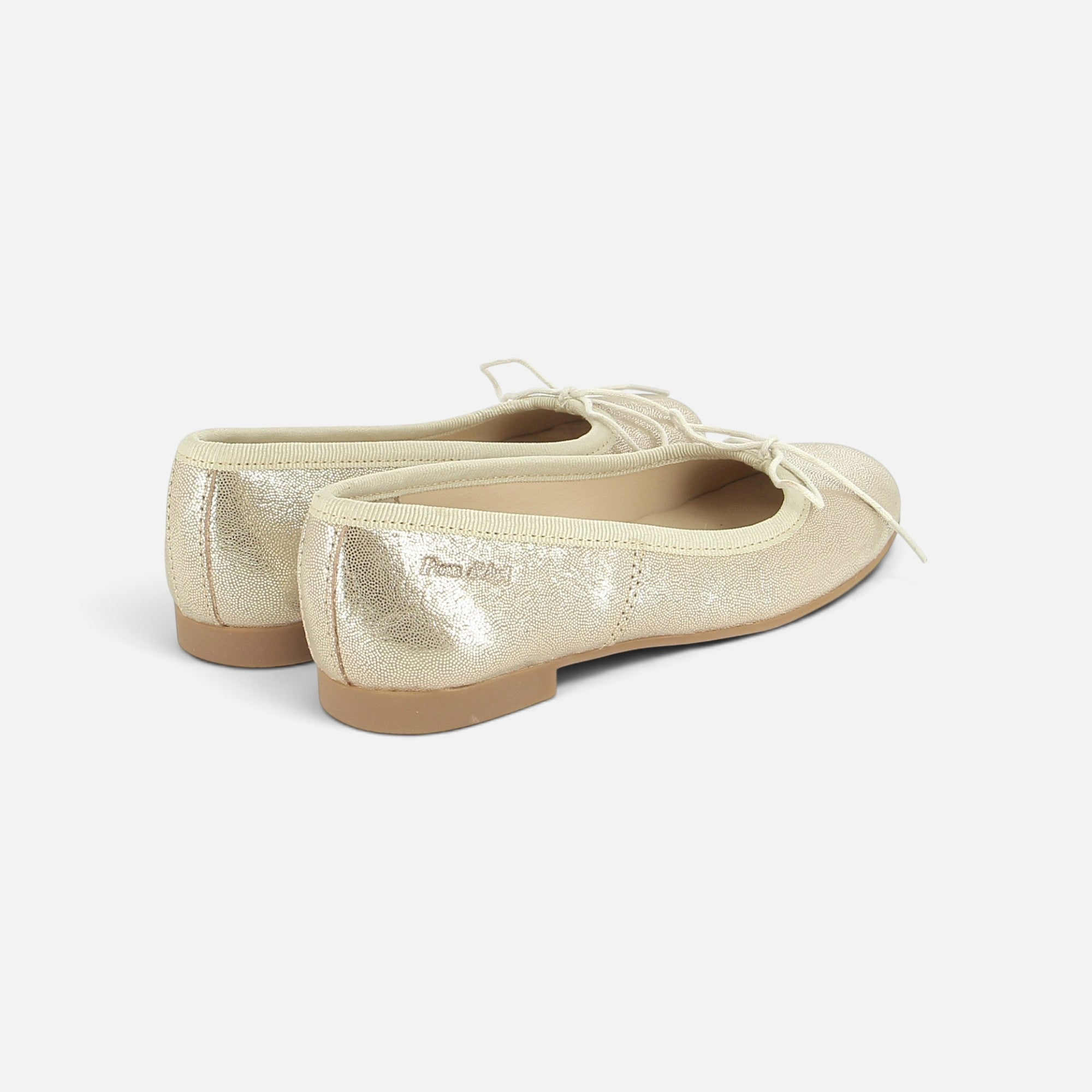 pom-d-api-dory-bal-ballerine-fille-dor-vel-paillette image 3