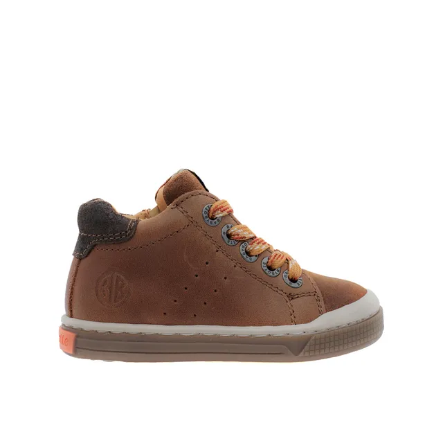 babybotte-adan-chaussure-premiers-pas-gar-on-cognac-cuir image 1