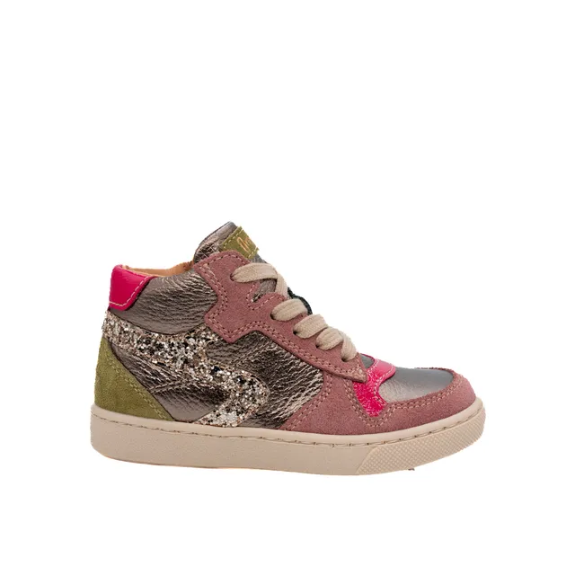 babybotte-kolette-platinum-chaussure-lacets-et-zip-fille image 1