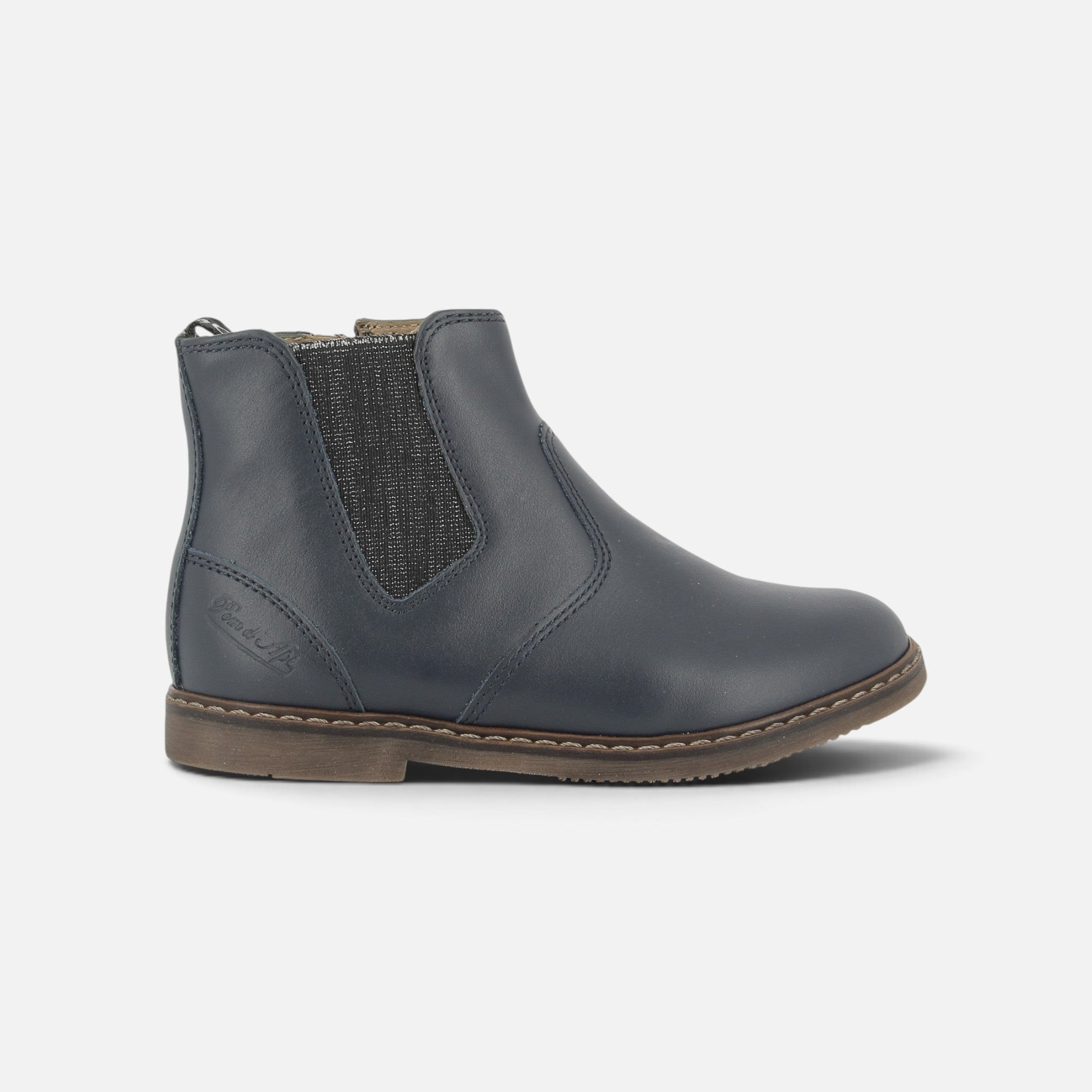 pom-d-api-city-jodzip-bottine-fille-cuir-marine image 4