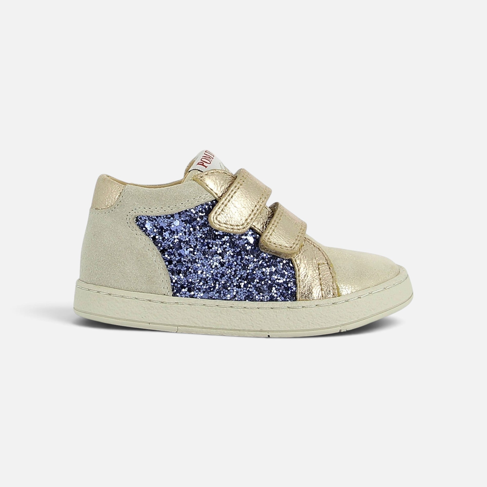 pom-d-api-mousse-easy-top-basket-fille-platine-azul-dor image 4