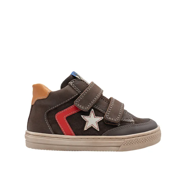 babybotte-karta-chaussure-gar-on-velcro-marron image 1