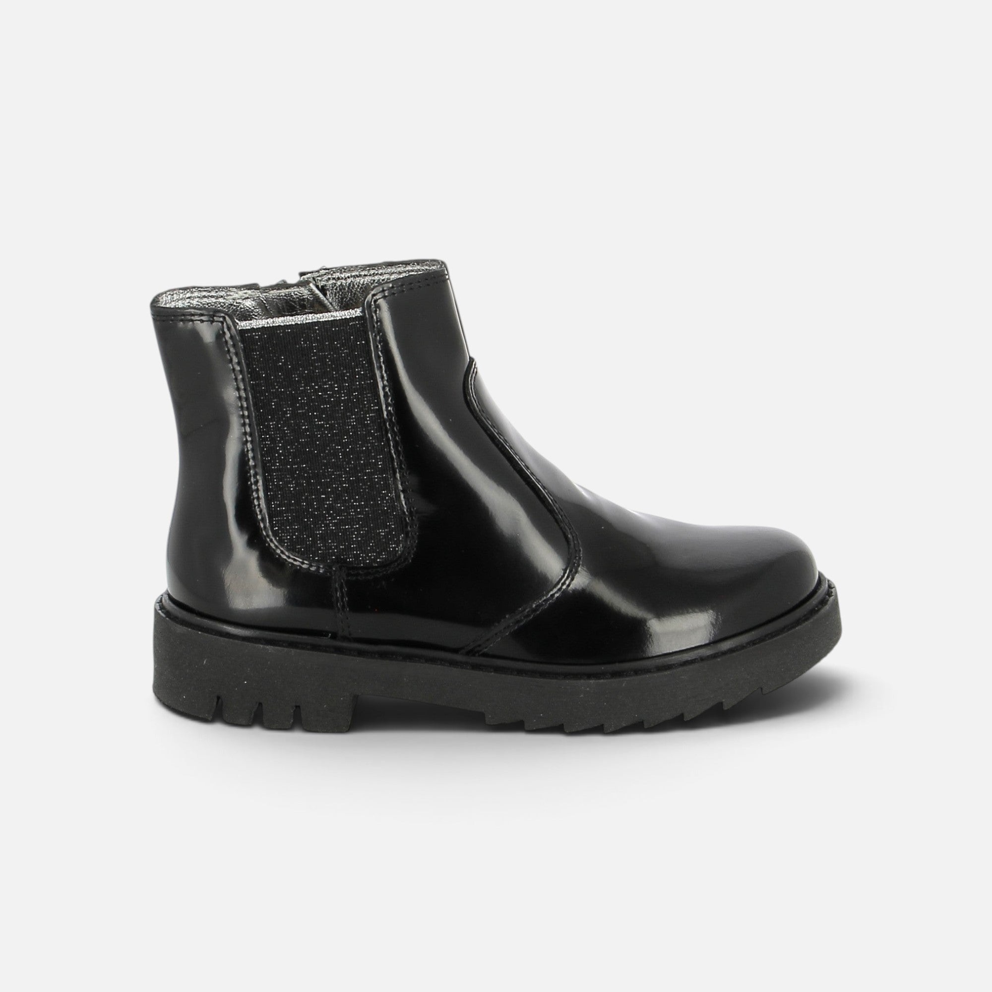 pom-d-api-sid-jodzip-boots-fille-cuir-noir-semelle-noire image 4