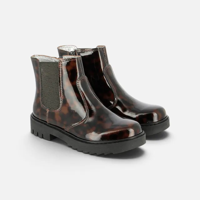 pom-d-api-sid-jodzip-boots-fille-cuir-vernis-noir image 1