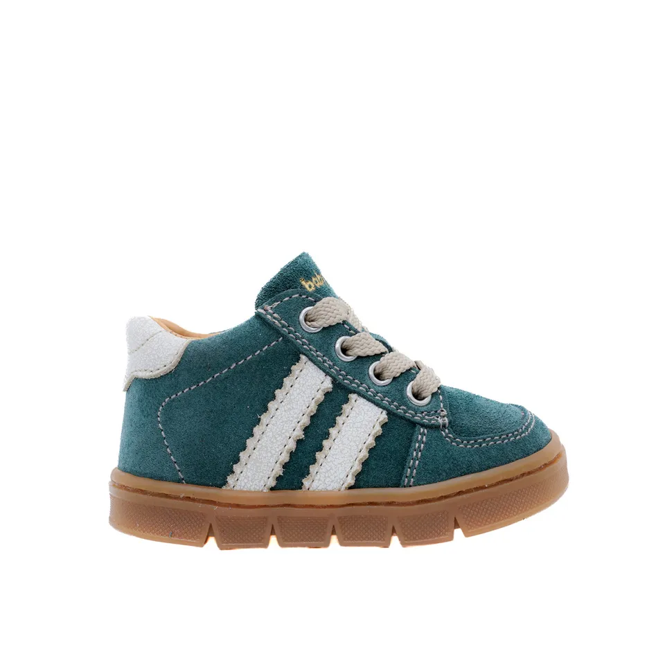 babybotte-farel-green-chaussure-b-b-gar-on-su-de-vert-lac-e-zipp-e image 1