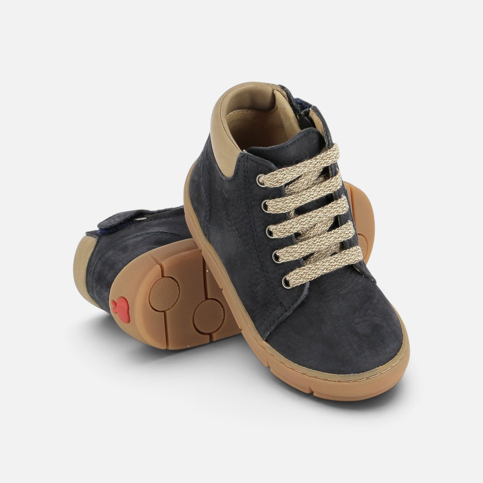 pom-d-api-start-top-bottine-nubuck-marine image 2