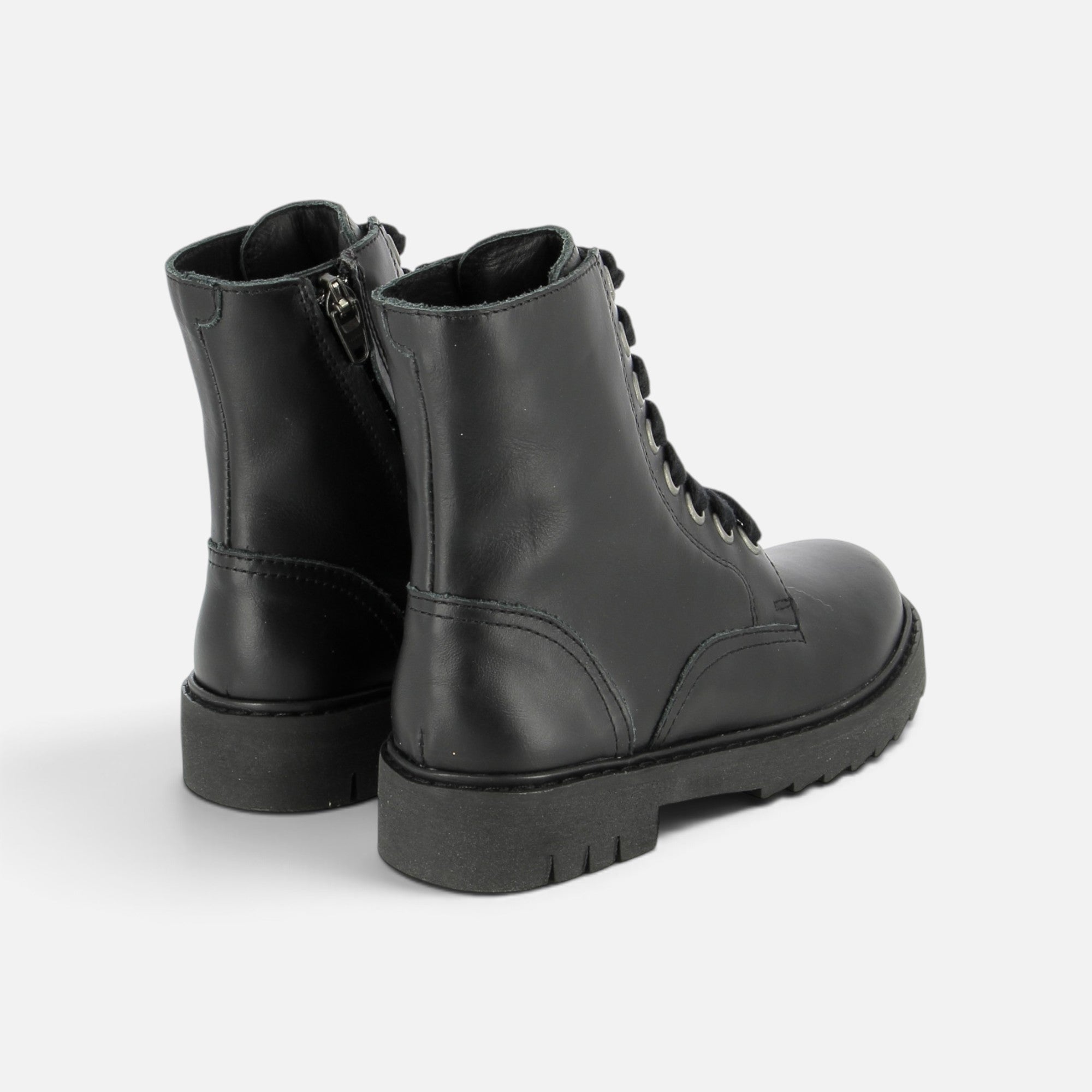 pom-d-api-sid-ranger-boots-noir-semelle-noire-zip-ykk image 2