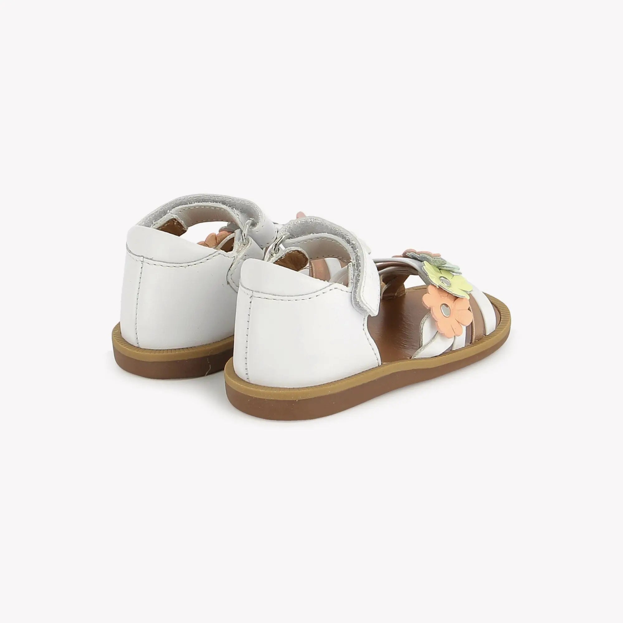 pom-d-api-poppy-multi-flo-sandales-fille-blanc-pastel-scratch image 3