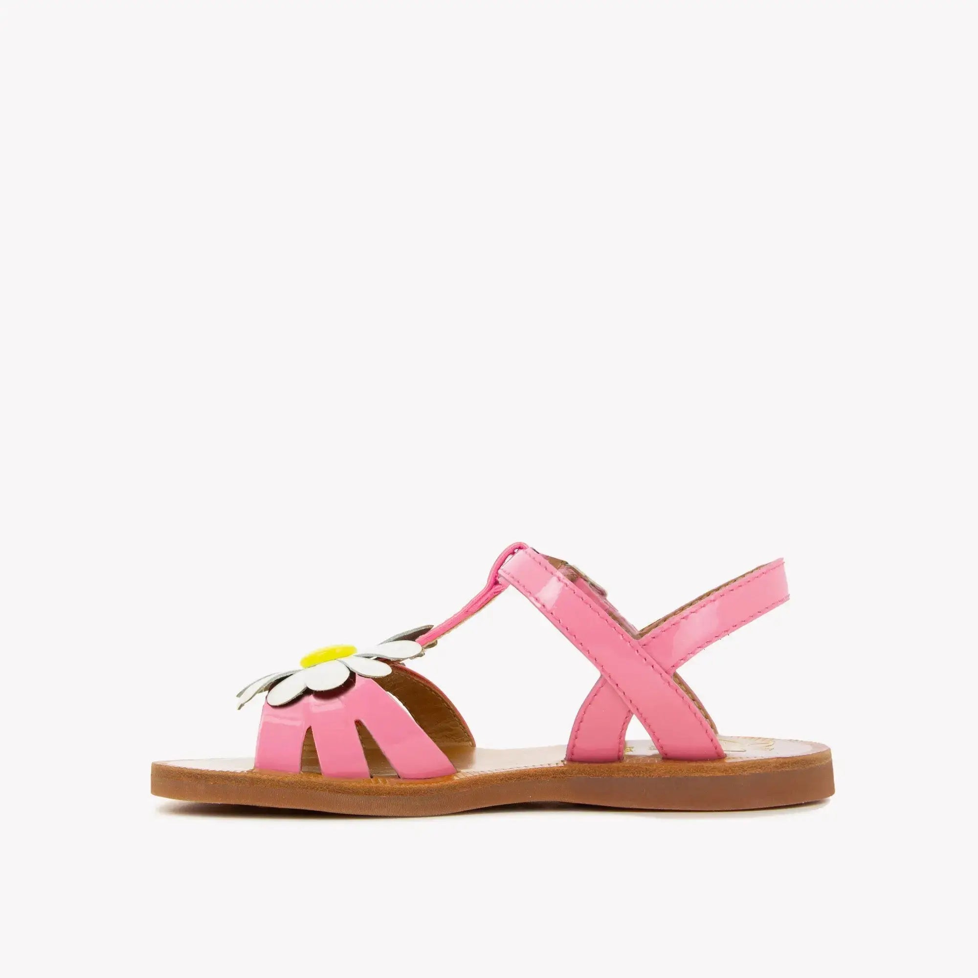 pom-d-api-plagette-big-flo-sandale-fille-vernis-m-tal-bubble-gum image 5