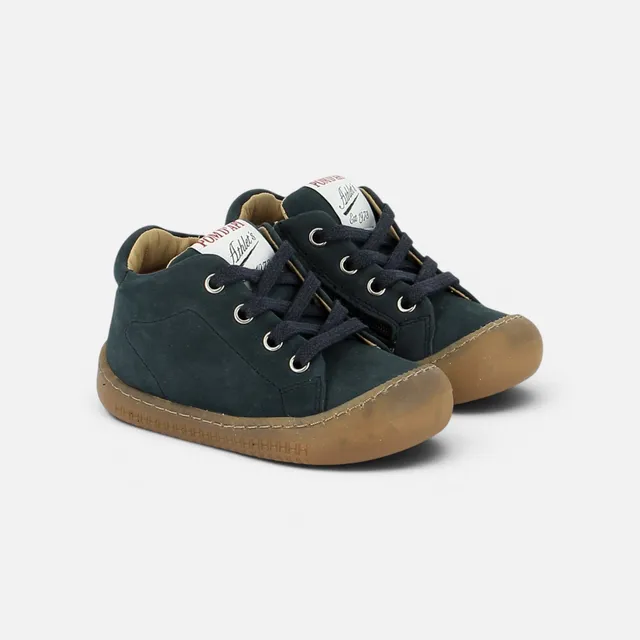 pom-d-api-yaka-walk-chaussure-premiers-pas-gar-on-navy-nubuck image 1