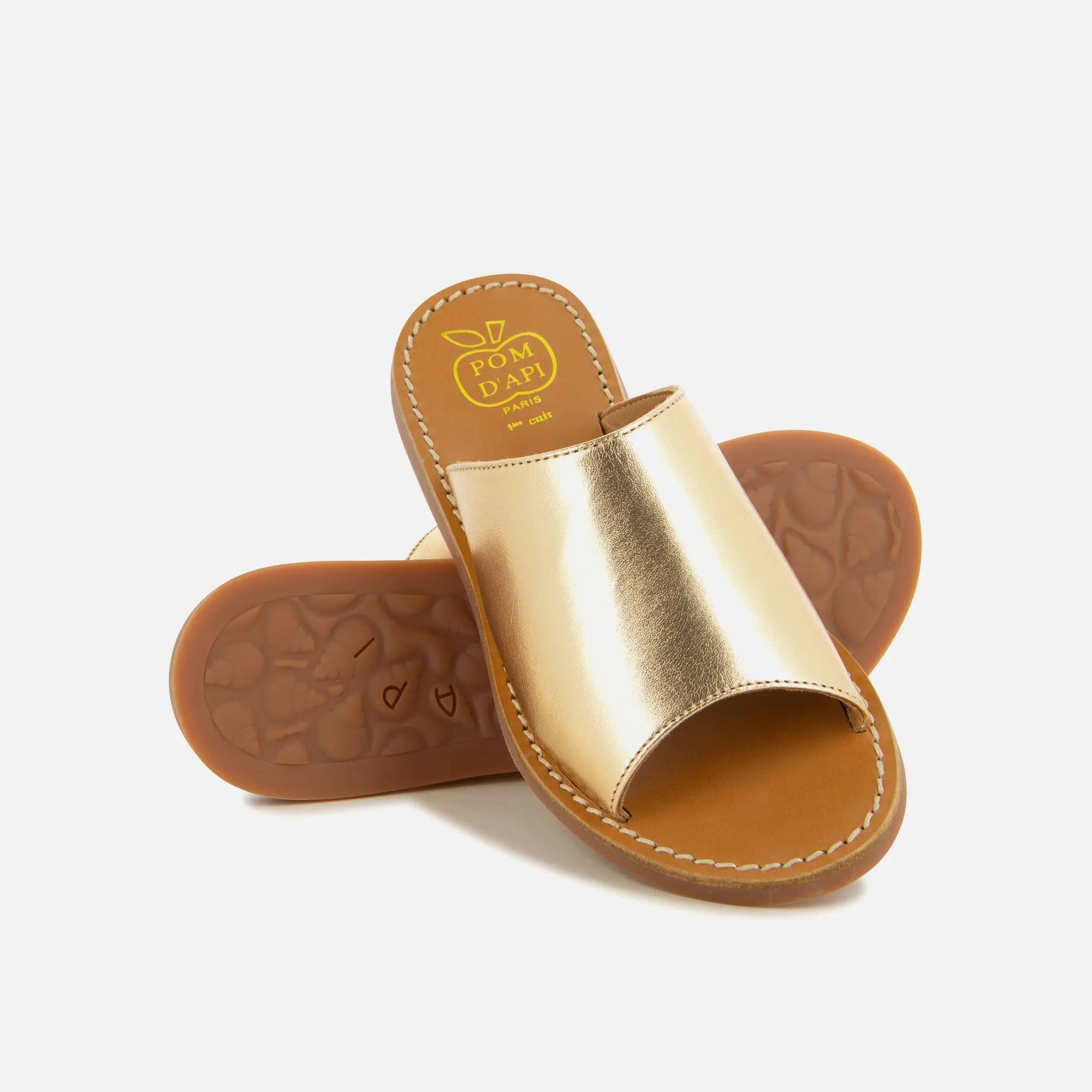 pom-d-api-plage-curv-mule-sandale-enfant-et-maman-dor-du-31-au-40 image 2