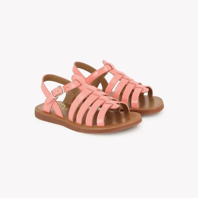 pom-d-api-plagette-strap-sandales-fille-vernis-picante-cuir-t image 1