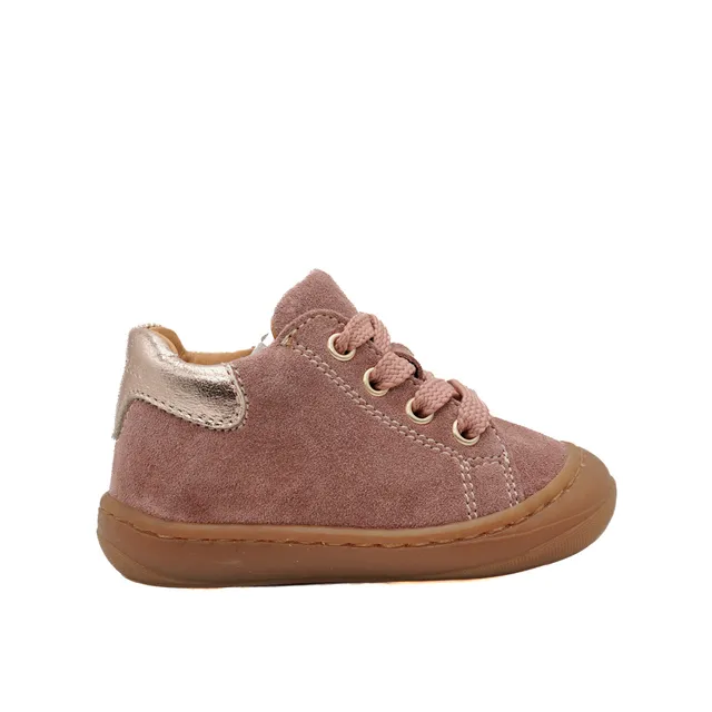 babybotte-argo-zip-chaussure-premiers-pas-b-b-fille-rose-velours image 1