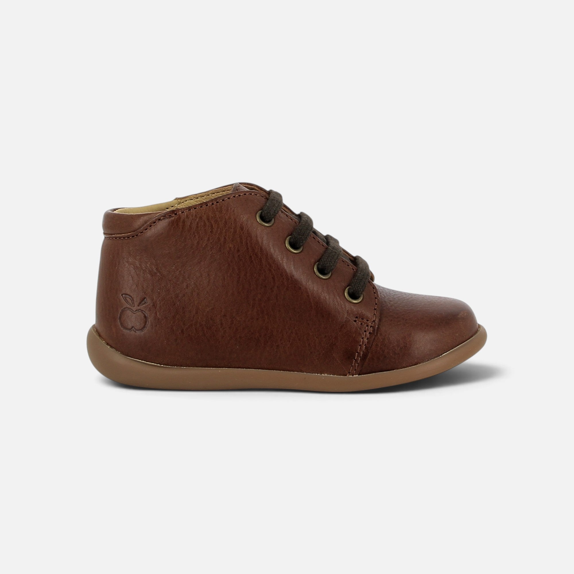 pom-d-api-stand-up-bottine-premiers-pas-marron-fonc-alce image 4