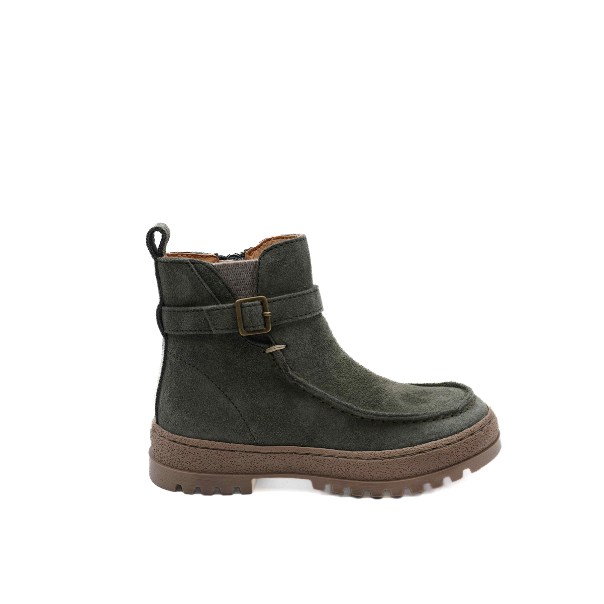 babybotte-kambrige-bottine-fille-zip-vert-cuir image 1