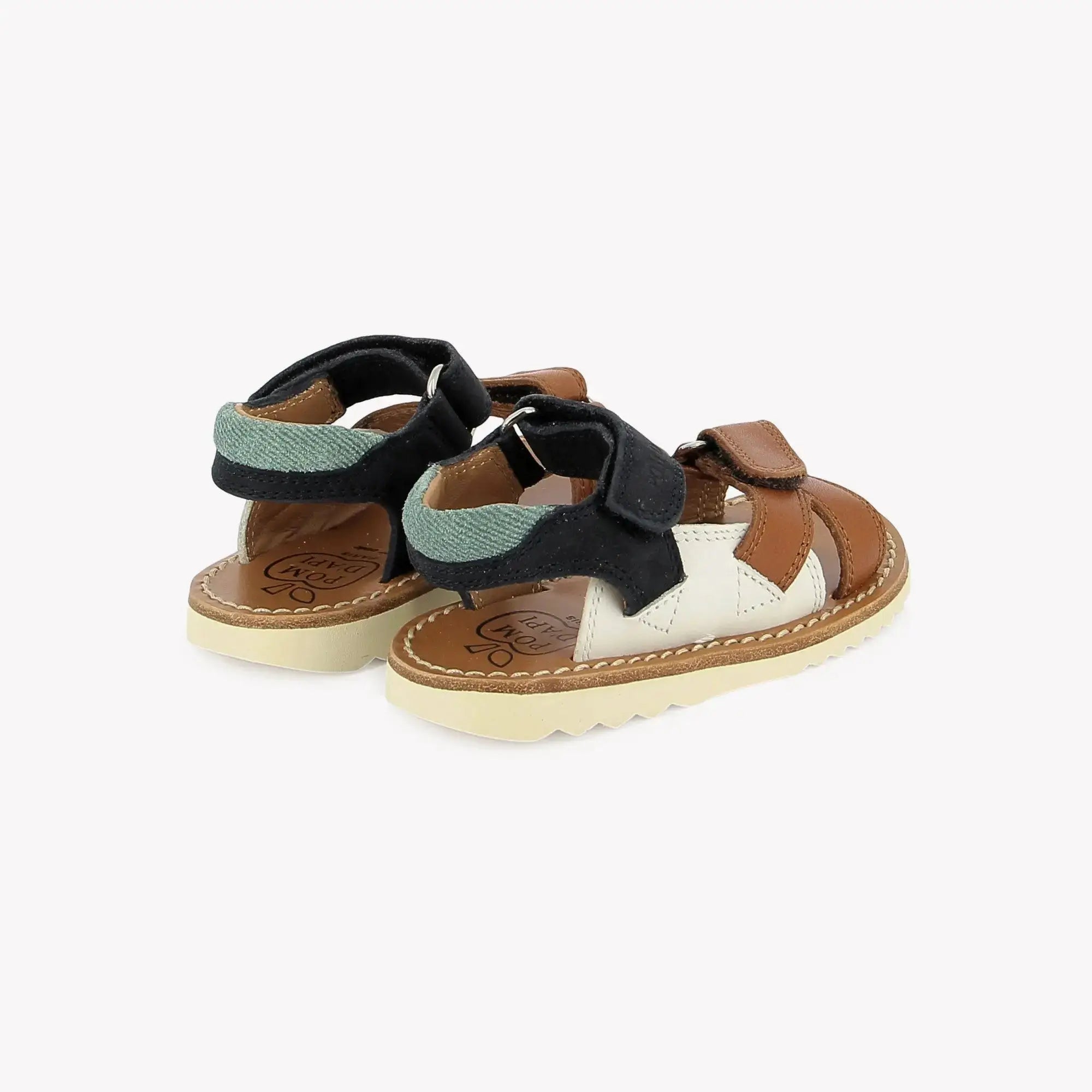 pom-d-api-waff-jimy-sandale-nappa-nubuck-cuero-crema-marine image 3